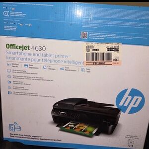 HP Officejet 4630 Wireless Printer - Black